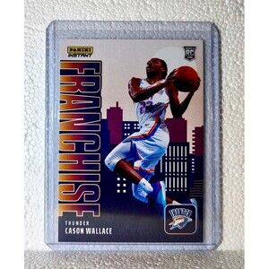 Cason Wallace 2023-24 NBA #14 Franchise Basketball Card OC Thunder 1/485